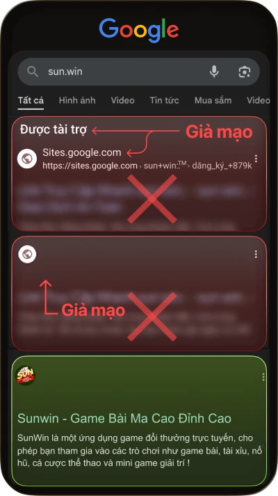 Cách vào link Sunwin